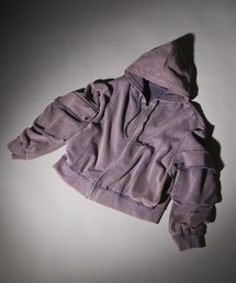 【セットアップ対応 UNDER GROUND MODE】ヴィンテージスウェットパーカー(HARE)