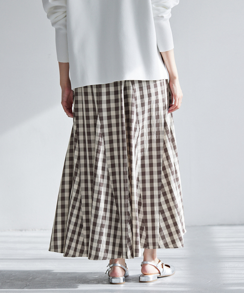ヴェルメイユパーイエナ　ギンガム　スカート VERMEIL par iena（ヴェルメイユパーイエナ）の「ギンガム