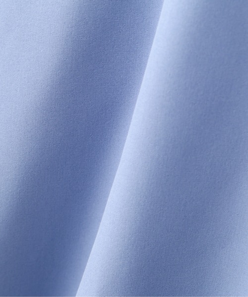 N.（N. Natural Beauty Basic）（エヌエヌナチュラルビューティーベーシック）の「◆Ｖネックフリルフロントボタンブラウス（シャツ/ブラウス・レディース・ドット/ブルー/オフホワイト・MEDIUM）」の7枚目の写真