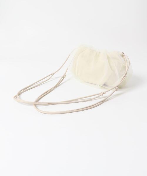RODE SKO（ロデスコ）の「hun RODESKO　Tulle mini（ショルダーバッグ・レディース・ブラック/ホワイト系その他・ONE）」の16枚目の写真