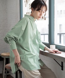 LOWRYS FARM | EASYケアストライプシャツ 991731(シャツ/ブラウス)