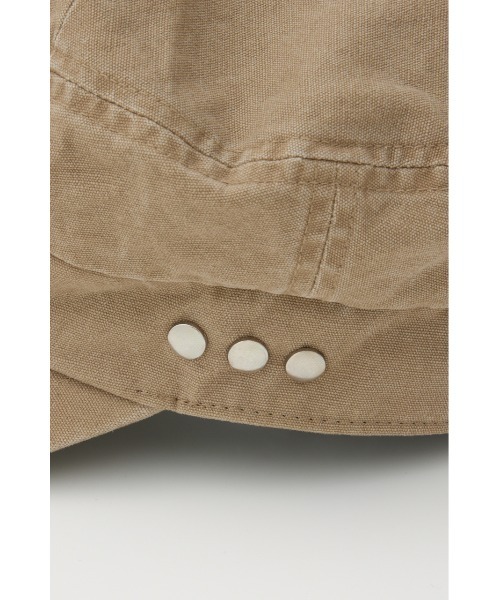 LAGUA GEM（ラグアジェム）の「COTTON キャスケット（キャスケット・レディース・ブラック/ベージュ・FREE）」の9枚目の写真