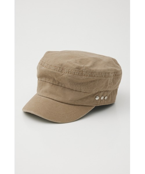 LAGUA GEM（ラグアジェム）の「COTTON キャスケット（キャスケット・レディース・ブラック/ベージュ・FREE）」の3枚目の写真