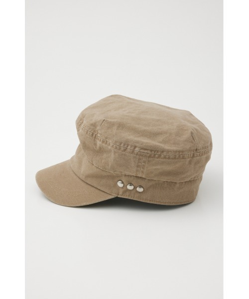 LAGUA GEM（ラグアジェム）の「COTTON キャスケット（キャスケット・レディース・ブラック/ベージュ・FREE）」の4枚目の写真