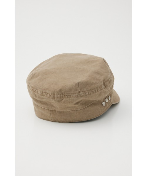 LAGUA GEM（ラグアジェム）の「COTTON キャスケット（キャスケット・レディース・ブラック/ベージュ・FREE）」の5枚目の写真