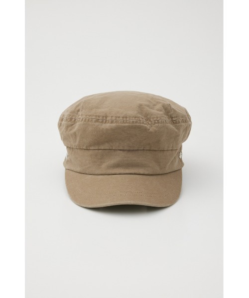 LAGUA GEM（ラグアジェム）の「COTTON キャスケット（キャスケット・レディース・ブラック/ベージュ・FREE）」の6枚目の写真