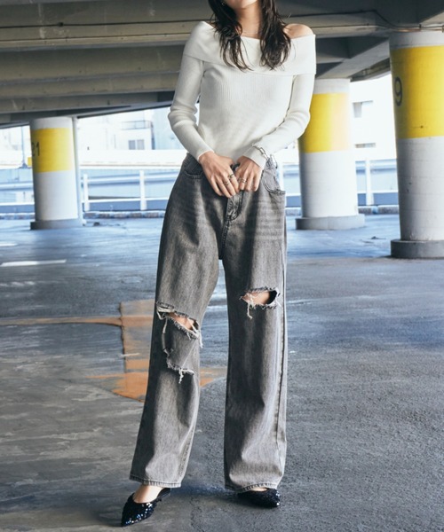 Auntie Rosa Holiday（アンティローザホリデー）の「ポインテッドスパンコールミュール（その他シューズ・レディース・シルバー/ブラック・39/37）」の12枚目の写真