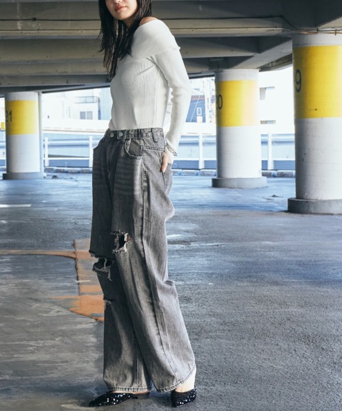 Auntie Rosa Holiday（アンティローザホリデー）の「ポインテッドスパンコールミュール（その他シューズ・レディース・シルバー/ブラック・39/37）」の13枚目の写真