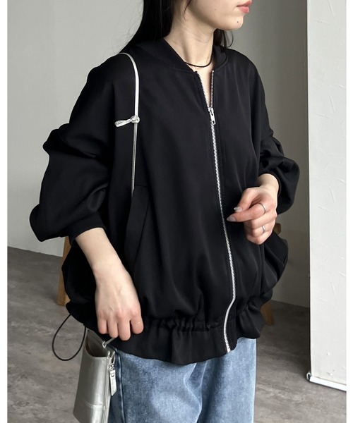 後ろギャザーMA-1（MA-1）｜reca（レカ）のファッション通販 - ZOZOTOWN