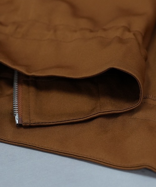 reca(レカ)の「後ろギャザーMA-1(MA-1・レディース・ブラック/ライトベージュ/キャメル/オリーブ・FREE)」の8枚目の写真