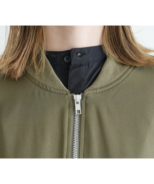 後ろギャザーMA-1（MA-1）｜reca（レカ）のファッション通販