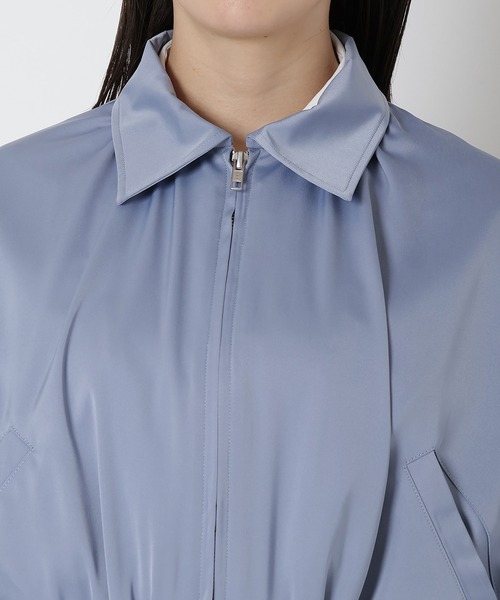 REDYAZEL(レディアゼル)の「ショートブルゾン(ブルゾン・レディース・オフホワイト/ピンク/サックスブルー・FREE)」の15枚目の写真