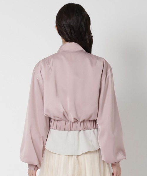 REDYAZEL(レディアゼル)の「ショートブルゾン(ブルゾン・レディース・オフホワイト/ピンク/サックスブルー・FREE)」の19枚目の写真