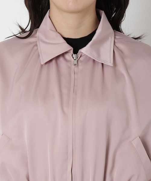 REDYAZEL(レディアゼル)の「ショートブルゾン(ブルゾン・レディース・オフホワイト/ピンク/サックスブルー・FREE)」の21枚目の写真