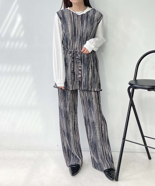 AS KNOW AS plus（アズノゥアズプラス）の「◎プリーツノースリと