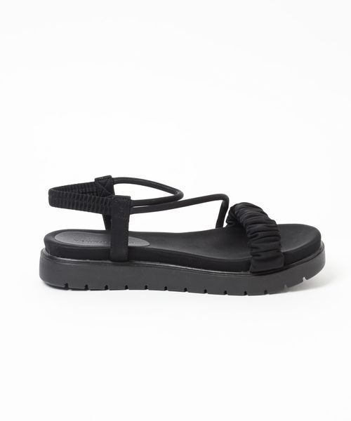 mysty woman（ミスティウーマン）の「シャーリングナロースポーツサンダル 108281（サンダル・レディース・オフホワイト/ブラック/グレー系その他/アイボリー/ライトカーキ・MEDIUM/LARGE）」の19枚目の写真