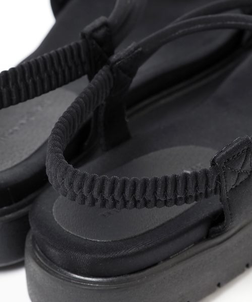 mysty woman（ミスティウーマン）の「シャーリングナロースポーツサンダル 108281（サンダル・レディース・オフホワイト/ブラック/グレー系その他/アイボリー/ライトカーキ・MEDIUM/LARGE）」の13枚目の写真