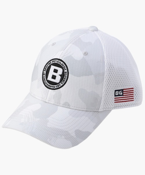 ブリーフィングゴルフ】MENS CAMOUFLAGE MESH CAP／メンズ