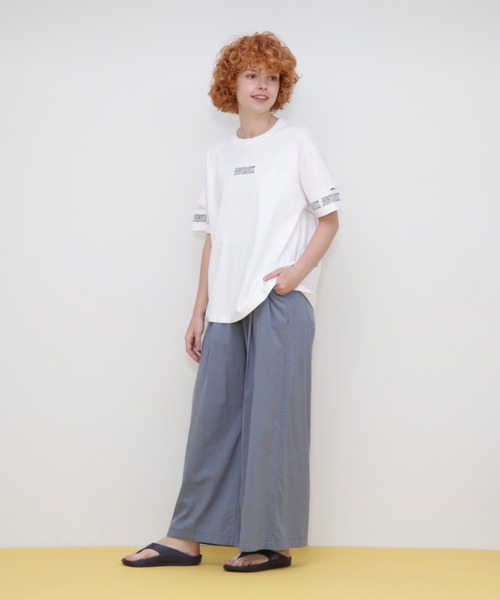 AVIREX（アヴィレックス）の「RELAX TACK GATHER PANTS/リラックスタックギャザーパンツ（その他パンツ・レディース・ブルー/オレンジ/オリーブ/ブラック・FREE）」の21枚目の写真