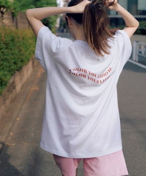 【Minali】Color your room Color your life T-shirt（ルームウェア/パジャマ）｜Minali（ミナリ）