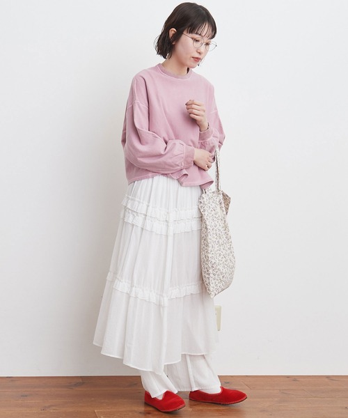 試着のみ☆ fig London winter roving skirtスカート fig London（フィグロンドン）の「lake skirt（スカート）」 - WEAR