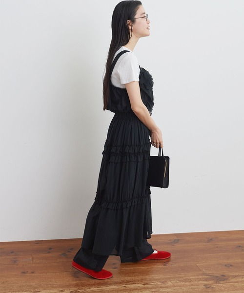 fig London(フィグロンドン)の「lake skirt(スカート・レディース・ホワイト/ブラック・FREE)」の8枚目の写真