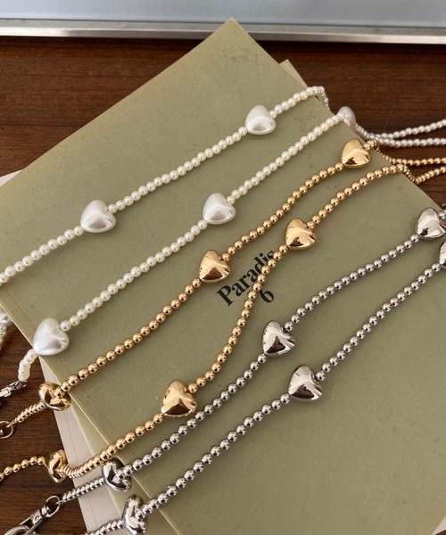 Me%（ミィパーセント）の「【ストラップシート付き】ハートモバイルショルダーストラップ  110293（スマホグッズ・レディース・グレー/アイボリー/ベージュ・FREE）」の4枚目の写真