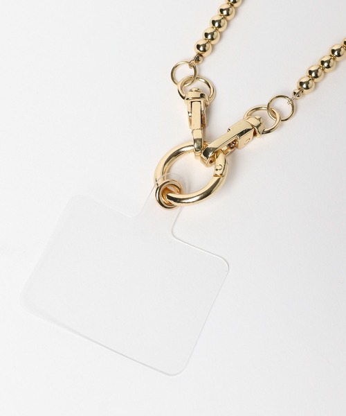 Me%（ミィパーセント）の「【ストラップシート付き】ハートモバイルショルダーストラップ  110293（スマホグッズ・レディース・グレー/アイボリー/ベージュ・FREE）」の22枚目の写真