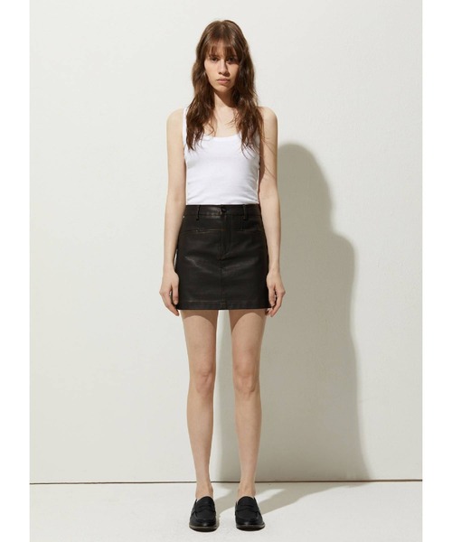 LADY VOLUME（レディーボリューム）の「Lady Volume／001ミニ スカート 2116613（スカート・レディース・ブラック/キャメル・SMALL）」の13枚目の写真