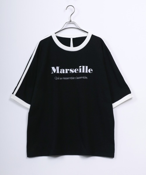 ANPAS（アンパス）の「Monotone Heart Logo Ringer T-Shirt/モノトーン ハートロゴ リンガー 半袖 Tシャツ メンズ レディース（Tシャツ/カットソー・メンズ・ブラック系その他/ブラック/ホワイト/ホワイト系その他・M/L/LL）」の20枚目の写真