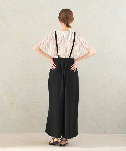 URBAN RESEARCH ROSSO WOMEN（アーバンリサーチ　ロッソ）の「ジオメトリックフリルブラウス（シャツ/ブラウス・レディース・ブラック/イエロー/ホワイト・FREE）」の9枚目の写真