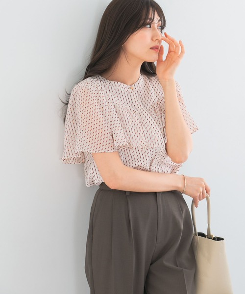 「URBAN RESEARCH ROSSO WOMEN」 長袖ブラウス FREE ベージュ系その他 レディース URBAN RESEARCH ROSSO WOMEN」 長袖ブラウス FREE ベージュ