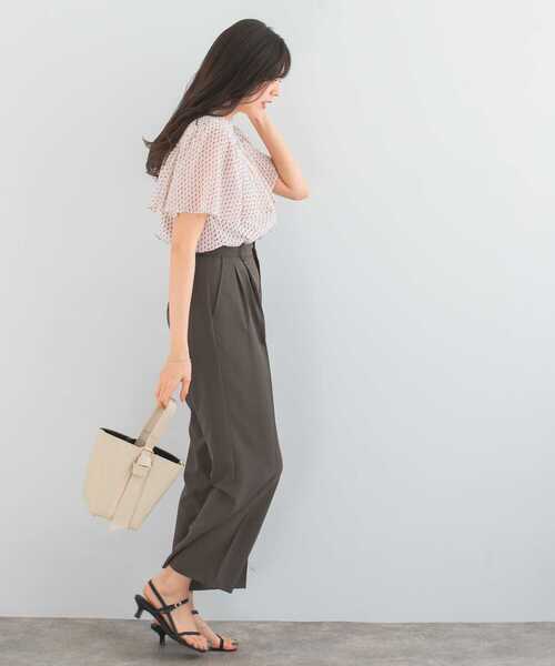 「URBAN RESEARCH ROSSO WOMEN」 ノースリーブブラウス FREE イエロー系その他 レディース URBAN RESEARCH ROSSO WOMEN」 ノースリーブブラウス FREE