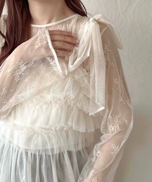 【apres jour clair】レーストップス【ZOZOTOWN限定アイテム】
