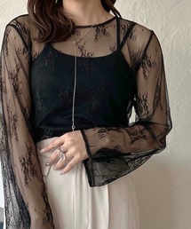 【apres jour clair】レーストップス【ZOZOTOWN限定アイテム】