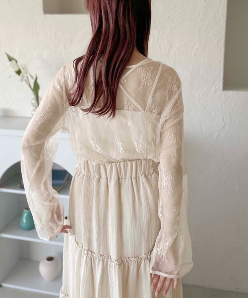 apres jour clair(アプレジュールクレア)の「【apres jour clair】レーストップス【ZOZOTOWN限定アイテム】(Tシャツ/カットソー・レディース・アイボリー/ブラック/グレー・フリー/X-LARGE)」の15枚目の写真
