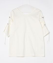 UJOH | UJOH(ウジョー)　drowcord sleeveTシャツ(Tシャツ/カットソー)