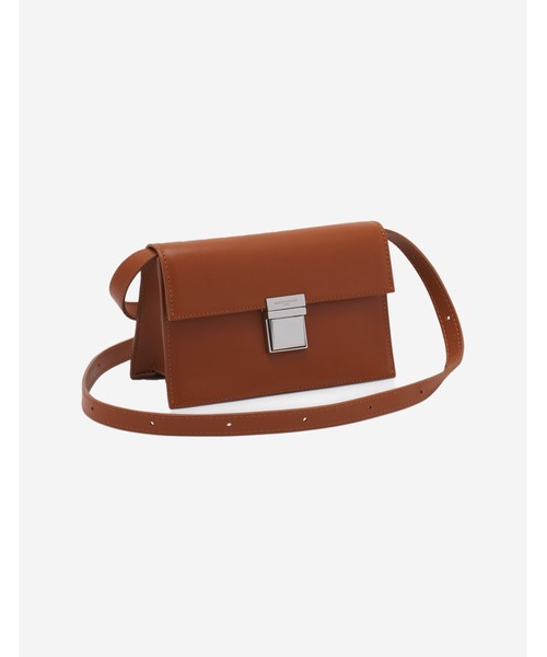 ★MAISON KITSUNE★ミニプレッピーバケットバッグ Maison Kitsune（メゾンキツネ）の「MINI PREPPY BAGUETTE