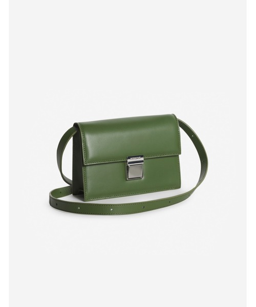 Maison Kitsune（メゾンキツネ）の「MINI PREPPY BAGUETTE（ショルダーバッグ・レディース・ピンク系その他/ブラウン系その他/ブラック/グリーン系その他・U）」の6枚目の写真