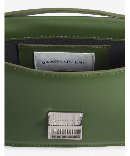 ★MAISON KITSUNE★ミニプレッピーバケットバッグ ミニ プレッピー バゲット バッグ | Maison Kitsuné