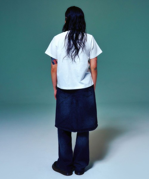 NICE GHOST CLUB（ナイスゴーストクラブ）の「【UNISEX】niceghostclub／アニメスターT 2124384（Tシャツ/カットソー・レディース・ブラック/ホワイト・FREE）」の4枚目の写真