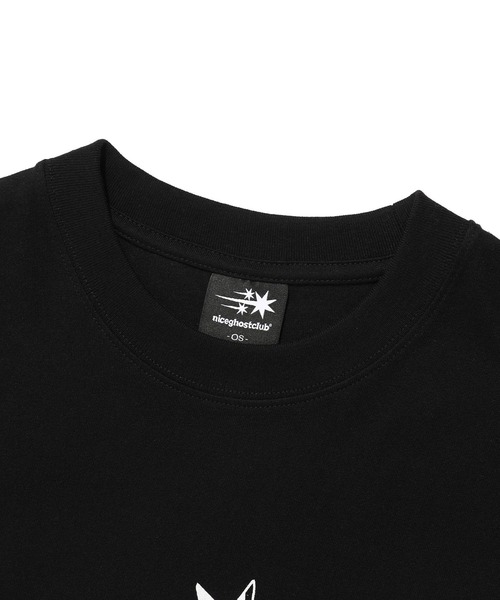 NICE GHOST CLUB（ナイスゴーストクラブ）の「【UNISEX】niceghostclub／アニメスターT 2124384（Tシャツ/カットソー・レディース・ブラック/ホワイト・FREE）」の14枚目の写真