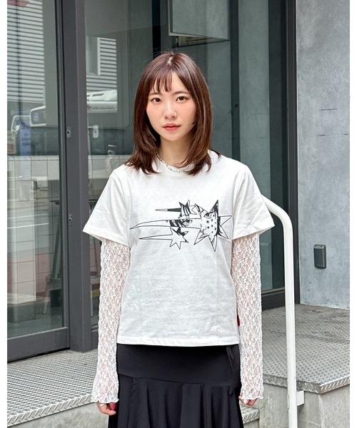 Nice Ghost Club★韓国★人気★アニメスターTシャツ 2色 セール】【UNISEX】niceghostclub／アニメスターT 2124384（T