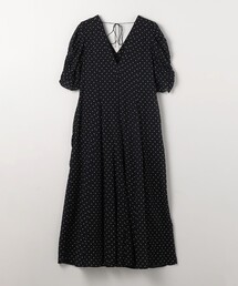 ne Quittez pas ドット柄 ノースリーブワンピース NE QUITTEZ PAS!（ヌキテパ）の「ne Quittez pas × Demi-Luxe