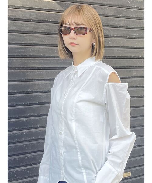 MURUA（ムルーア）の「スクエアフレームサングラス（サングラス・レディース・その他1・FREE）」の11枚目の写真