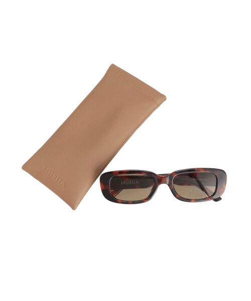 MURUA（ムルーア）の「スクエアフレームサングラス（サングラス・レディース・その他1・FREE）」の2枚目の写真