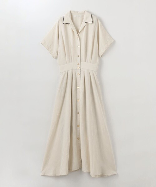 ＜A PUPIL × Steven Alan＞LINEN DRESS/ワンピース A PUPIL × Steven Alan＞LINEN DRESS/ワンピース