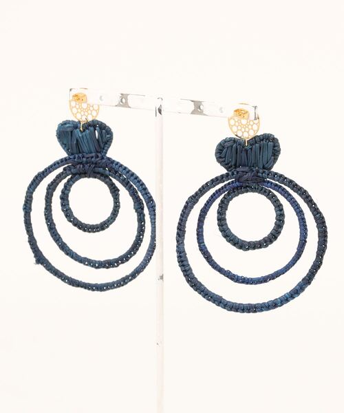 【セール】(JALDIN DEL CIELO)ハートモチーフ×フープピアス（ピアス（両耳用））｜ROSE BUD（ローズバッド）