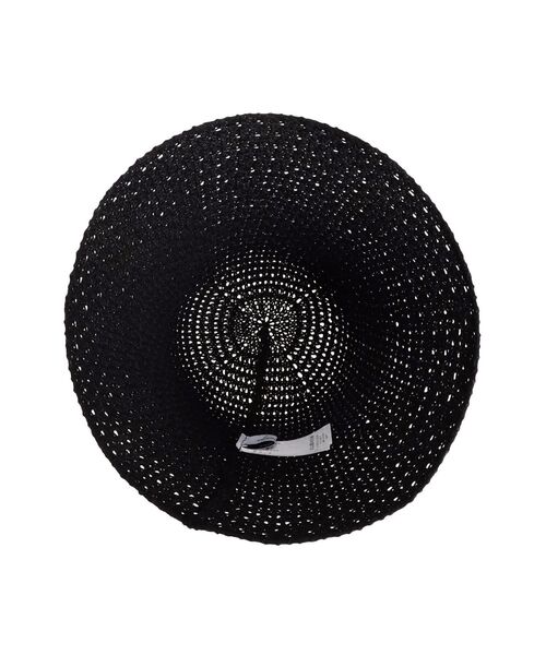 dazzlin（ダズリン）の「クロシェライクハット（ハット・レディース・ベージュ/オフホワイト/ブラック・FREE）」の8枚目の写真