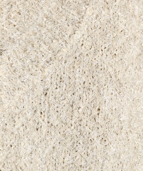 Heather（ヘザー）の「シャギーラメニットベスト 127409（ベスト